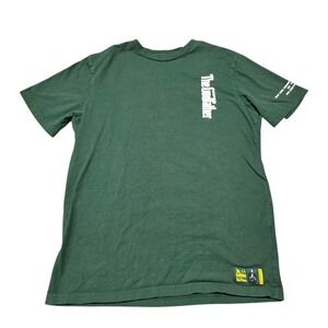 Shoe Palace The Godfather T-Shirt Mens Medium‎ Green Cotton Don Corleone Graphic